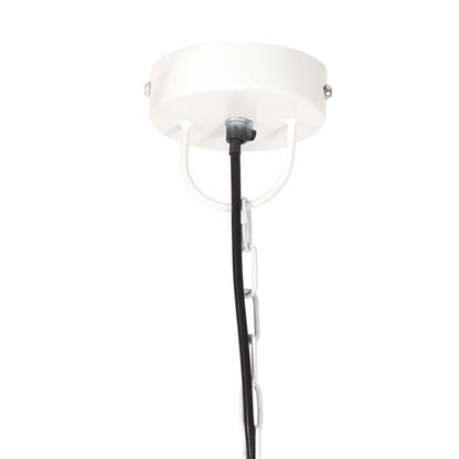 Hängelampe Industriestil 25 W Rund 32 Cm E27 Weiß
