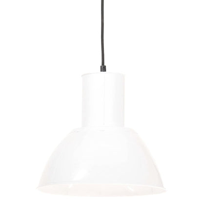 Hängelampe 25 W Rund 28,5 Cm E27 Weiß