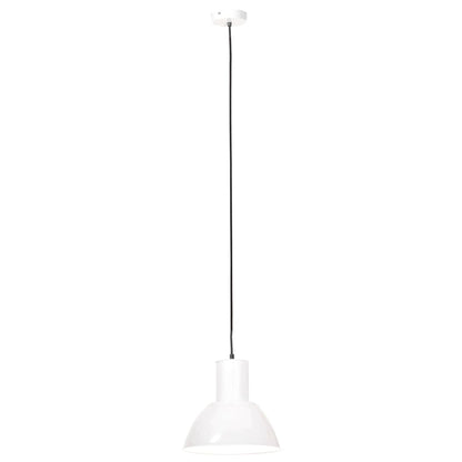 Hängelampe 25 W Rund 28,5 Cm E27 Weiß