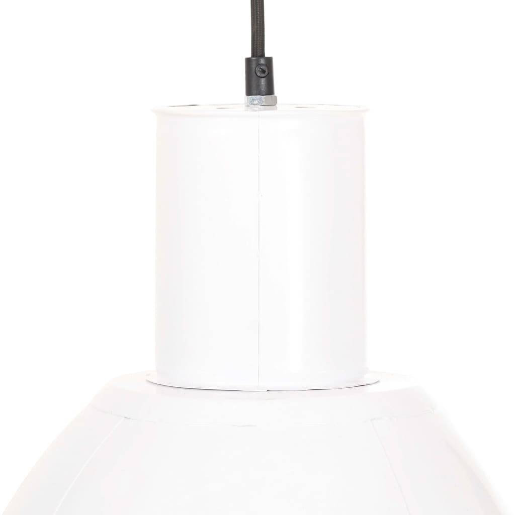 Hängelampe 25 W Rund 28,5 Cm E27 Weiß