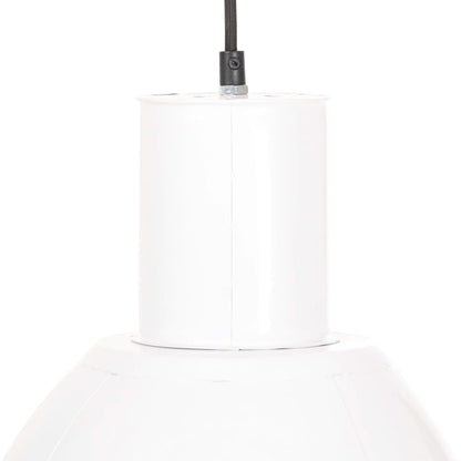 Hängelampe 25 W Rund 28,5 Cm E27 Weiß