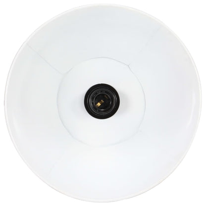 Hängelampe 25 W Rund 28,5 Cm E27 Weiß