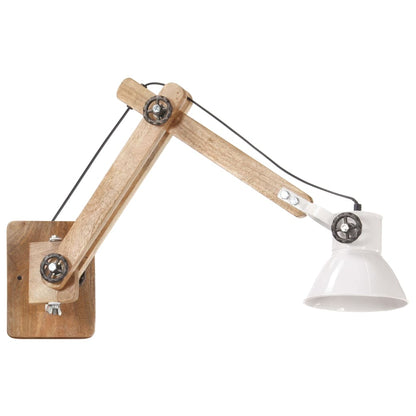 Industrie-Stil Rund E27 Weiß