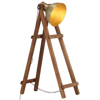 Stehlampe E27 Mango Massivholz