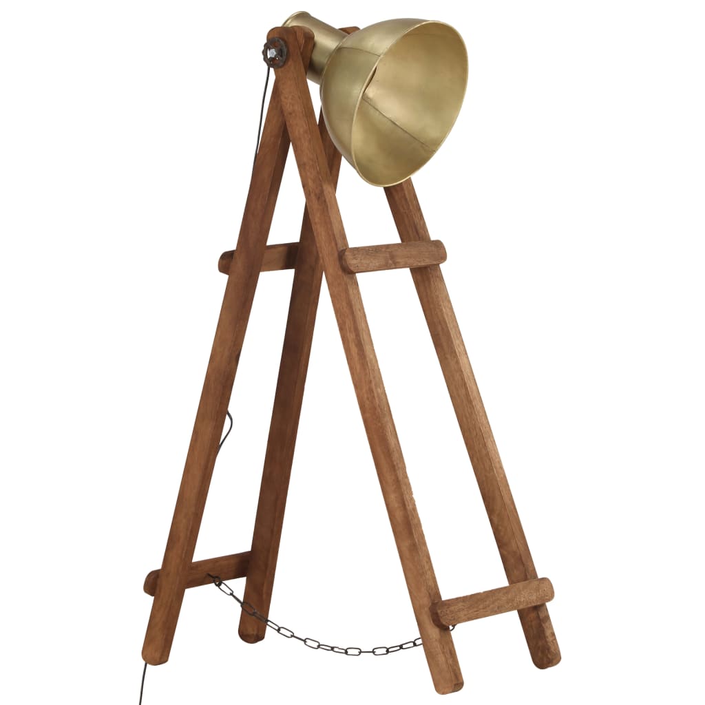 Stehlampe E27 Mango Massivholz