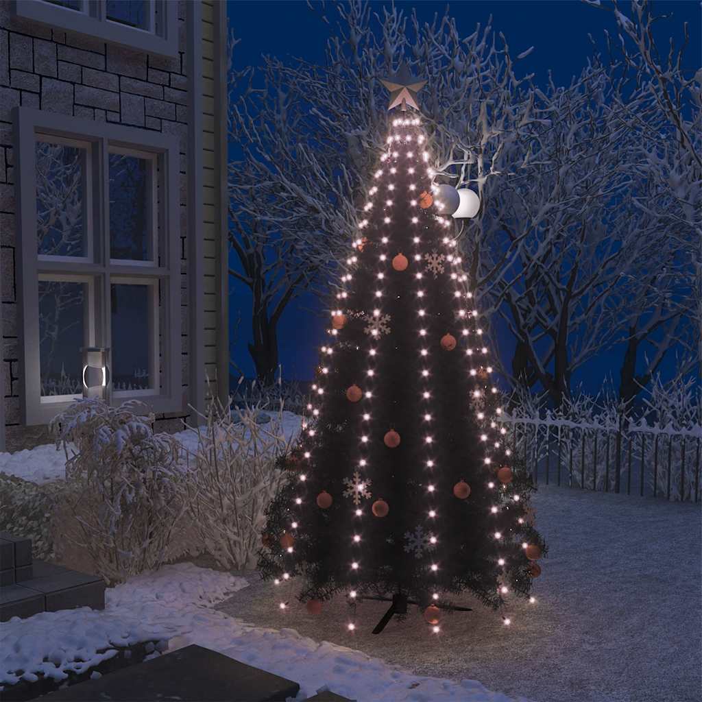 Weihnachtsbaum-Lichternetz Mit 150 Leds Warmweiß