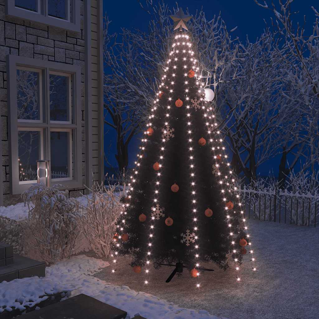 Weihnachtsbaum-Lichternetz Mit 150 Leds Warmweiß