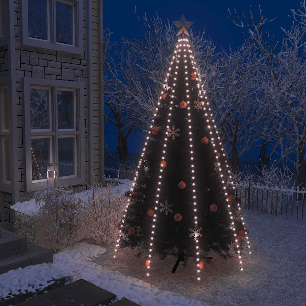 Weihnachtsbaum-Lichternetz Mit 150 Leds Warmweiß