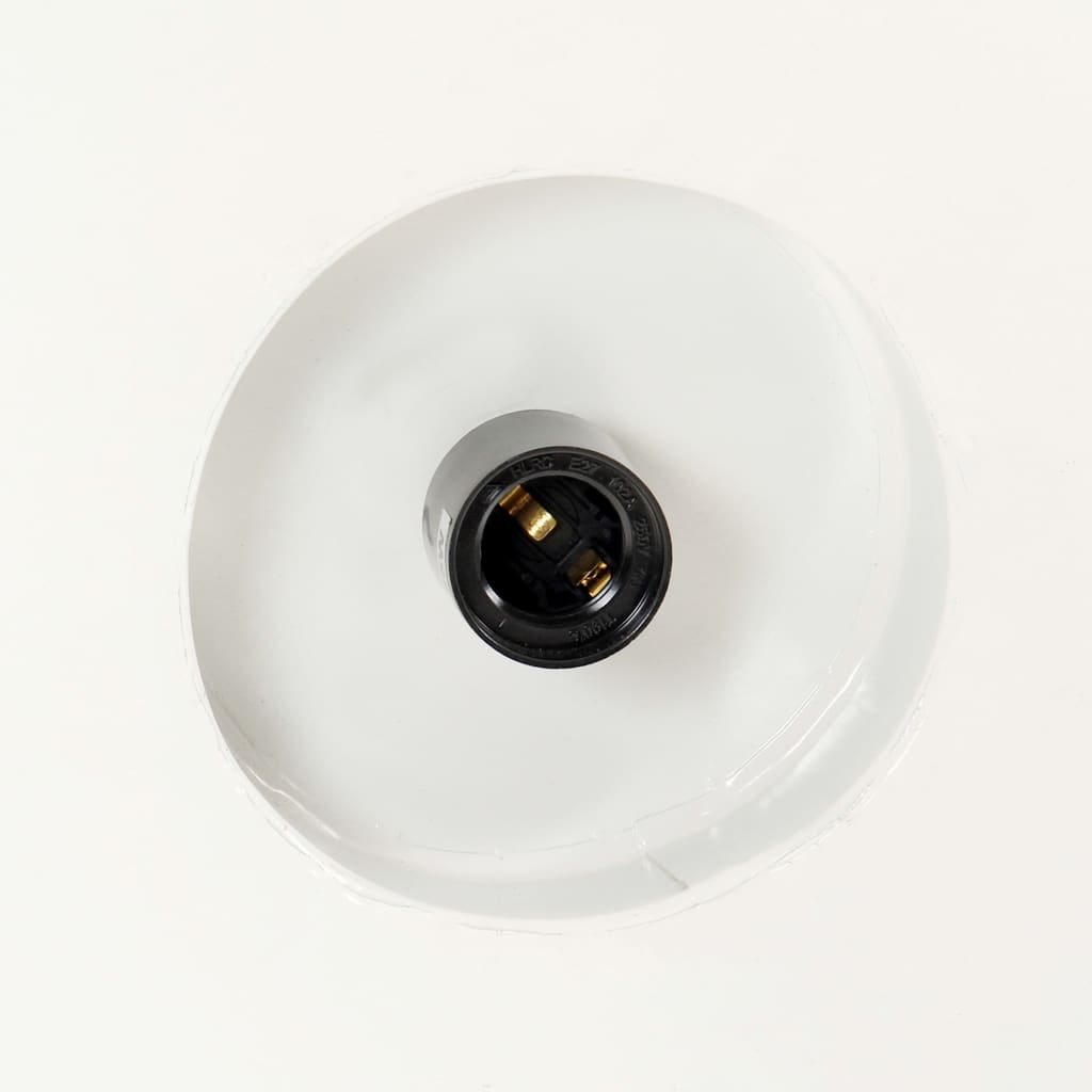 Hängelampe Industriestil 58 Cm E27 Weiß