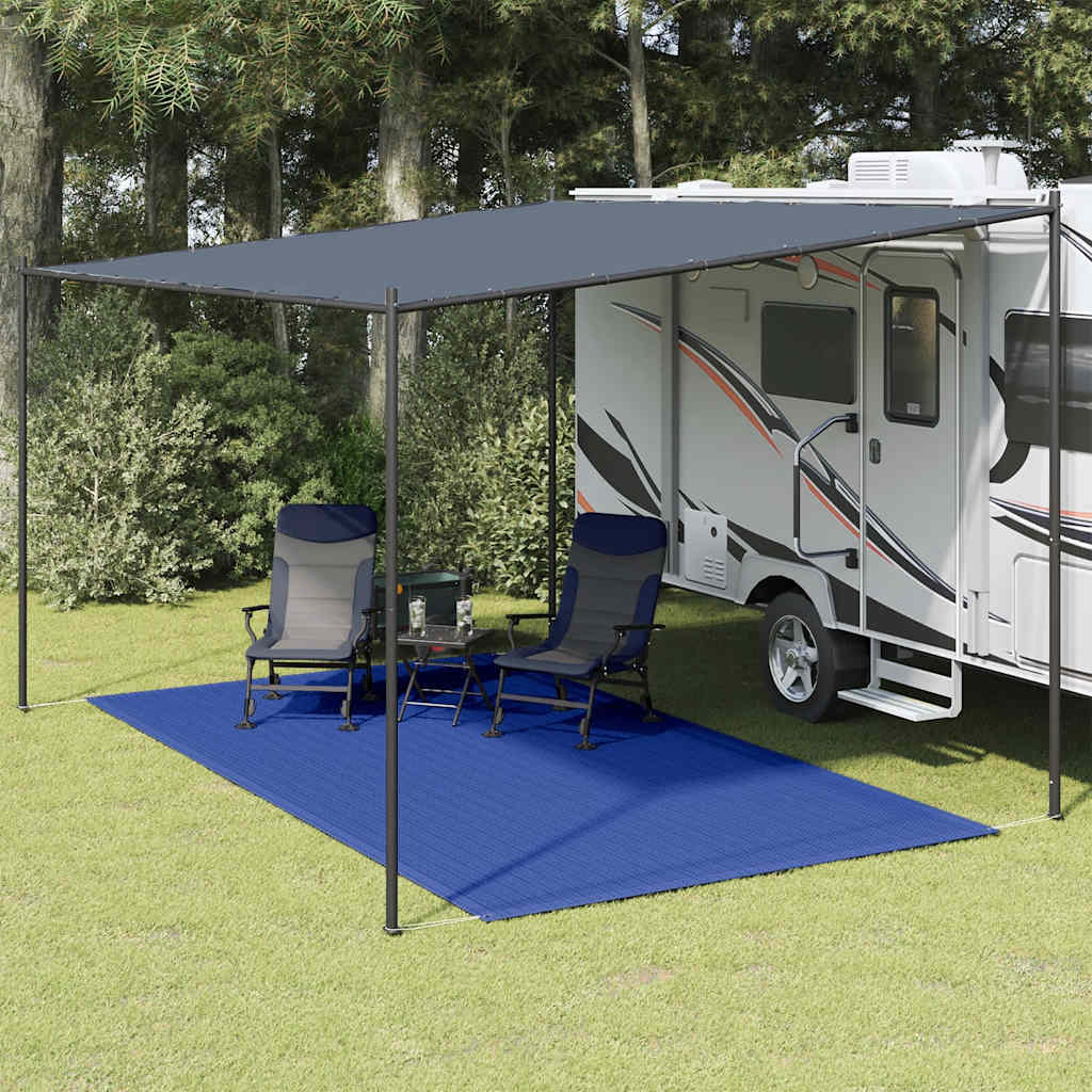 Zeltteppich Hdpe Blau
