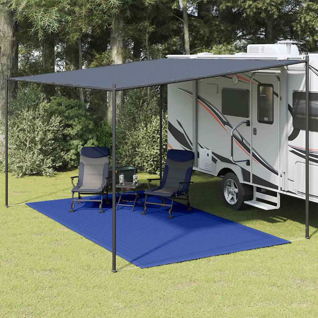 Zeltteppich Hdpe Blau