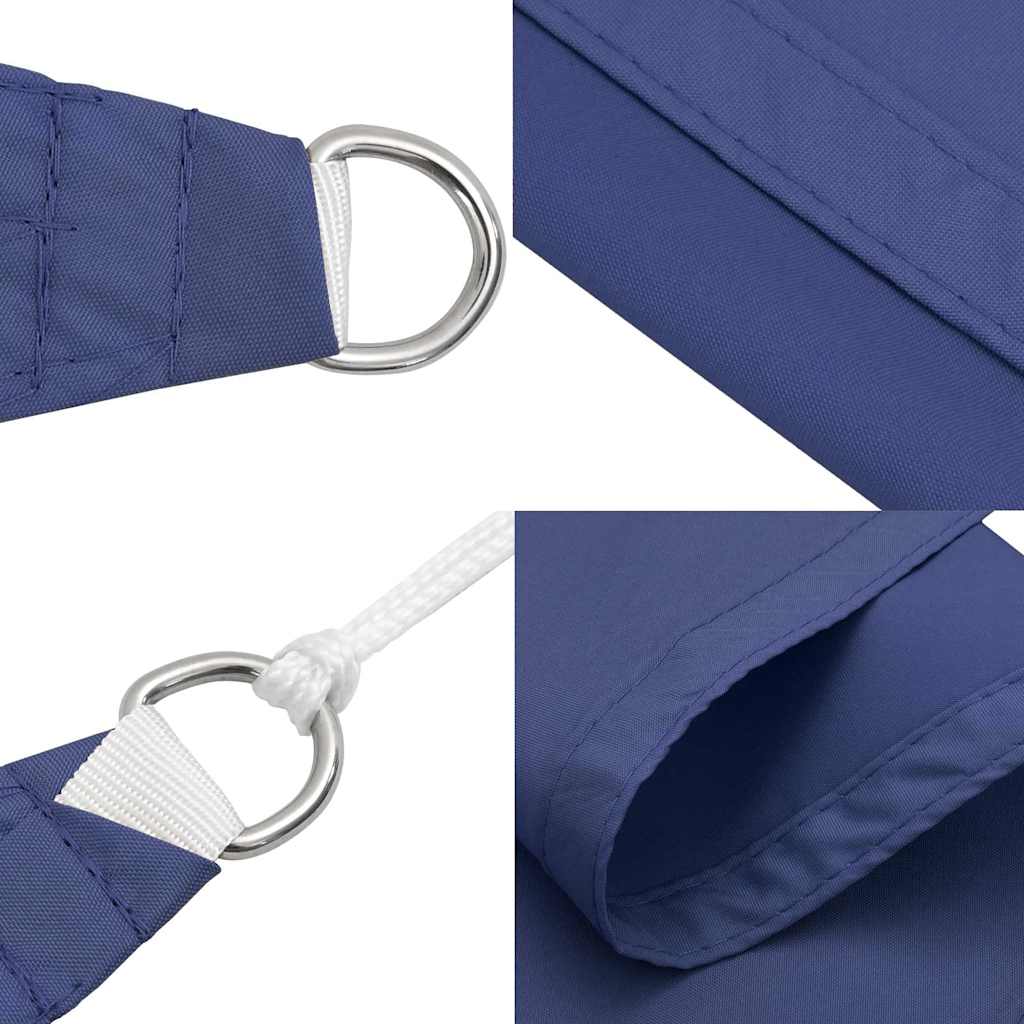 Sonnensegel Oxford-Gewebe Rechteckig Blau