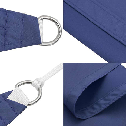 Sonnensegel Oxford-Gewebe Rechteckig Blau