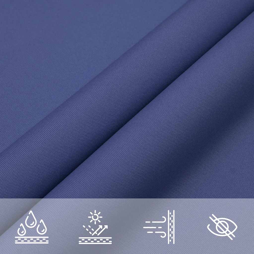 Sonnensegel Oxford-Gewebe Rechteckig Blau
