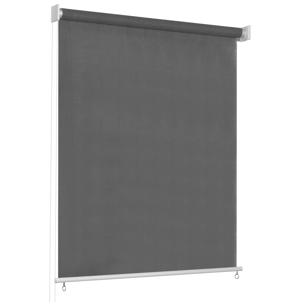 Außenrollo 80X230 Cm Anthrazit Hellgrau