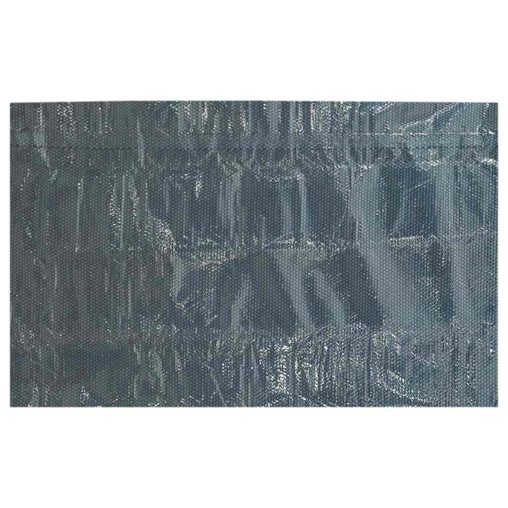 Treibende Pool-Solarplane Pe Schwarz Und Blau