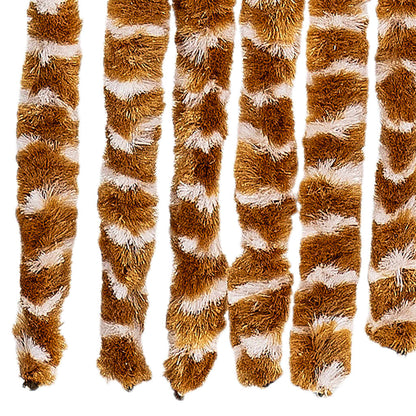 Insektenschutz-Vorhang Chenille Ocker Und Weiß