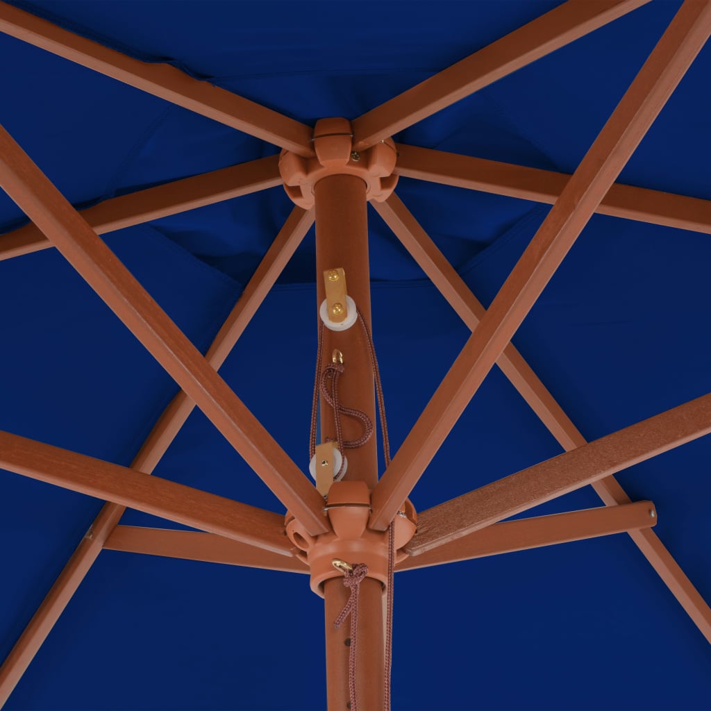 Sonnenschirm Mit Holz-Mast 270 Cm