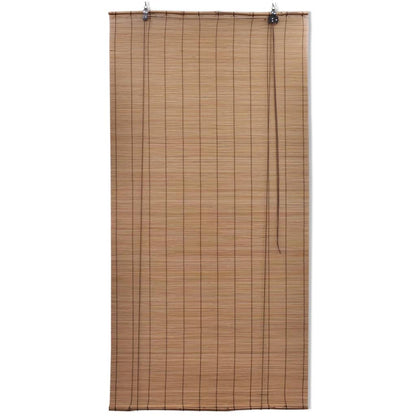 Bambusrollos 2 Stk. 80X160 Cm Braun
