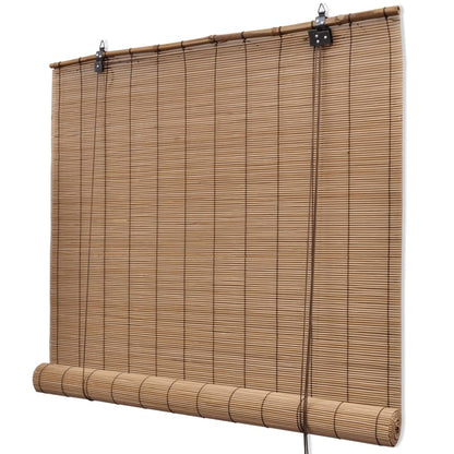 Bambusrollos 2 Stk. 80X160 Cm Braun
