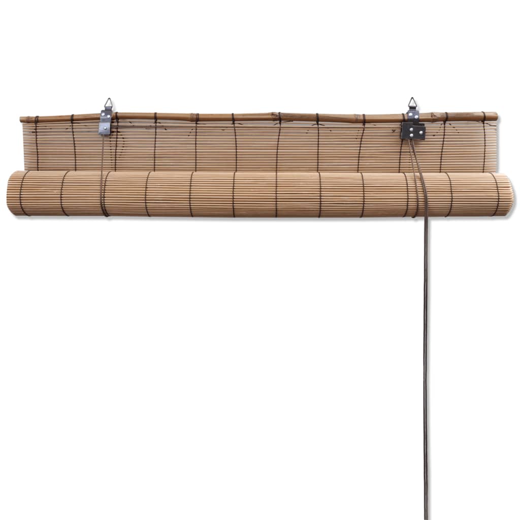 Bambusrollos 2 Stk. 80X160 Cm Braun