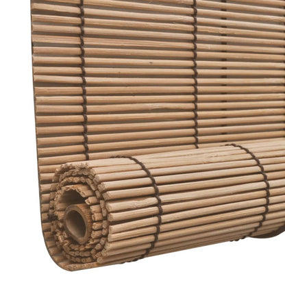 Bambusrollos 2 Stk. 80X160 Cm Braun