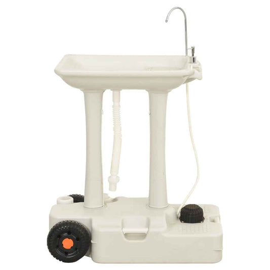 Camping-Handwaschbecken Mit Spender 35 L Grau