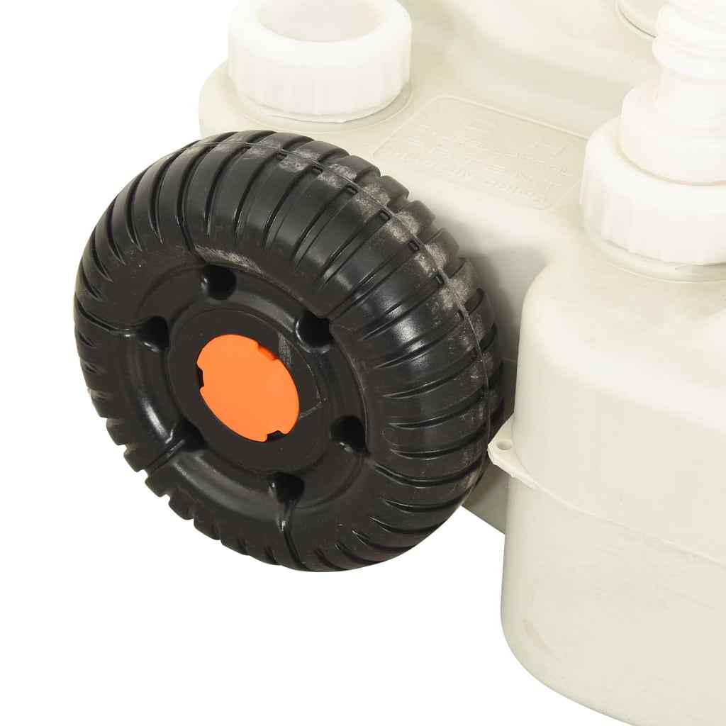 Camping-Handwaschbecken Mit Spender 35 L Grau