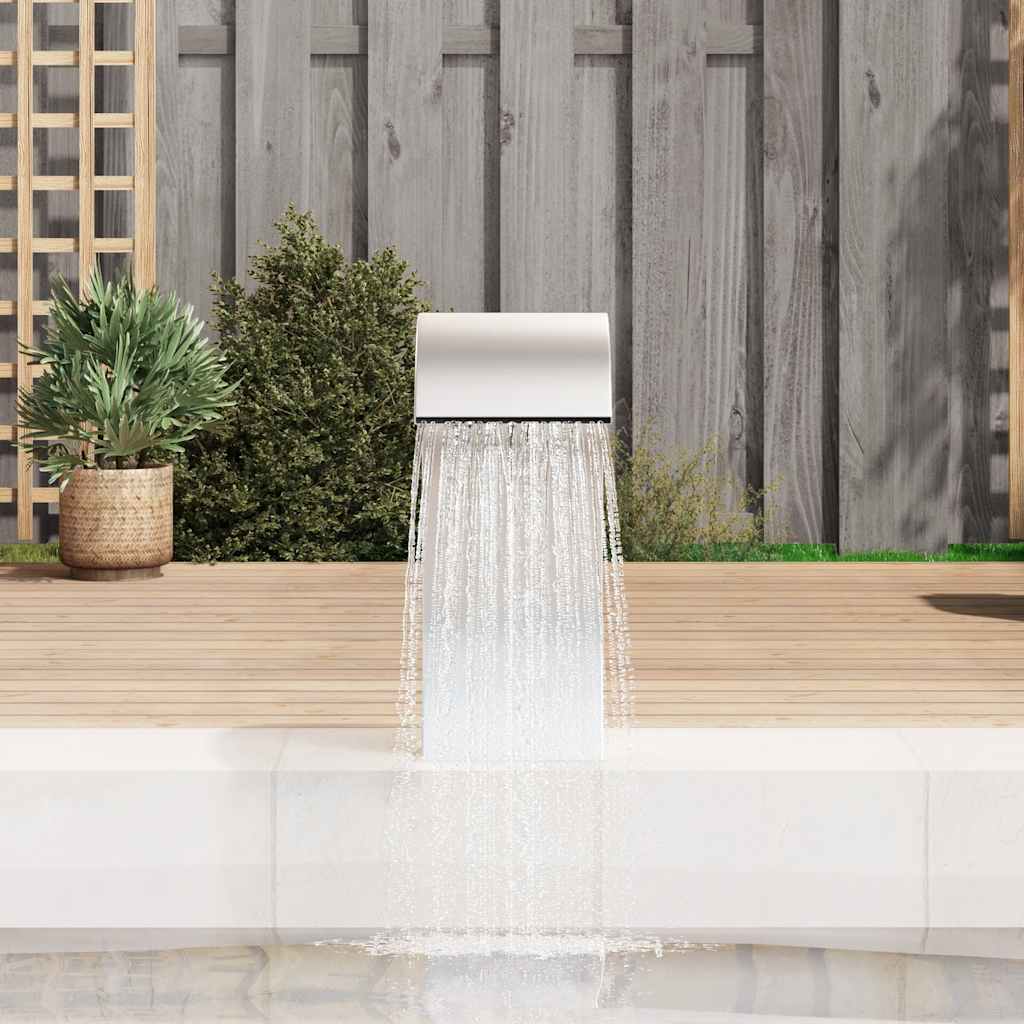 Pool-Wasserfall Edelstahl 304