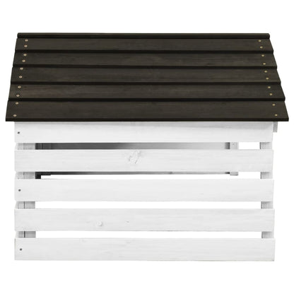Mähroboter-Garage 78X74X54 Cm Tannenholz