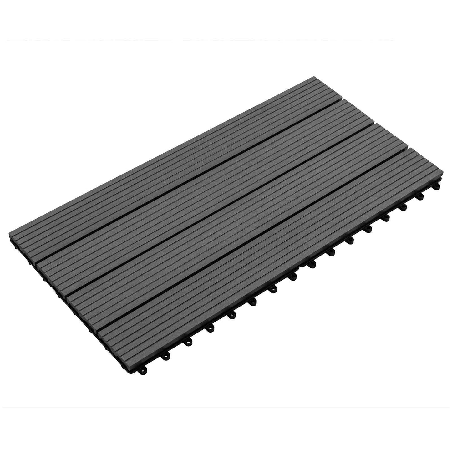 Terrassenfliese 6 Pcs 60 X 30 Cm Wpc
