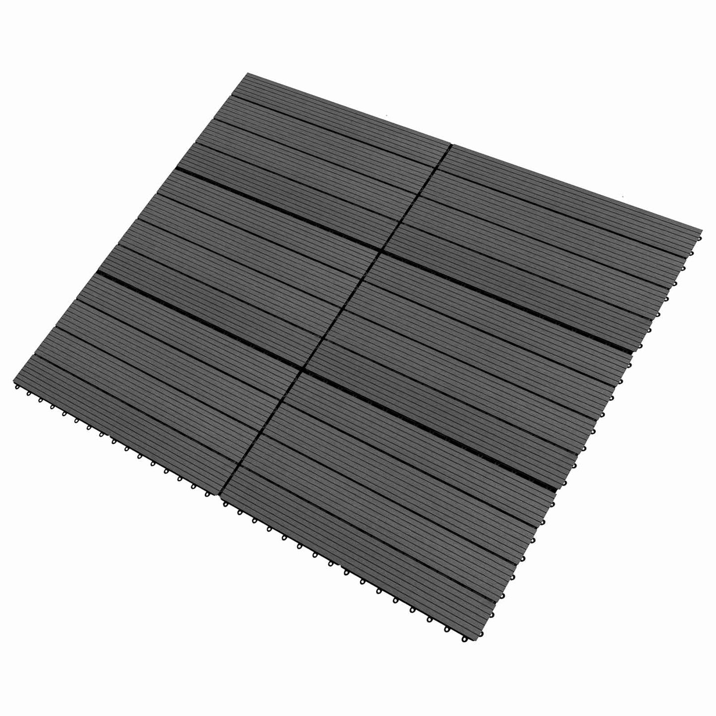 Terrassenfliese 6 Pcs 60 X 30 Cm Wpc
