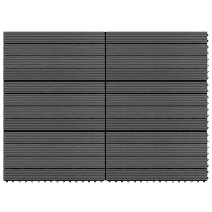 Terrassenfliese 6 Pcs 60 X 30 Cm Wpc