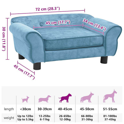 Hundesofa 72X45X30 Cm Plüsch