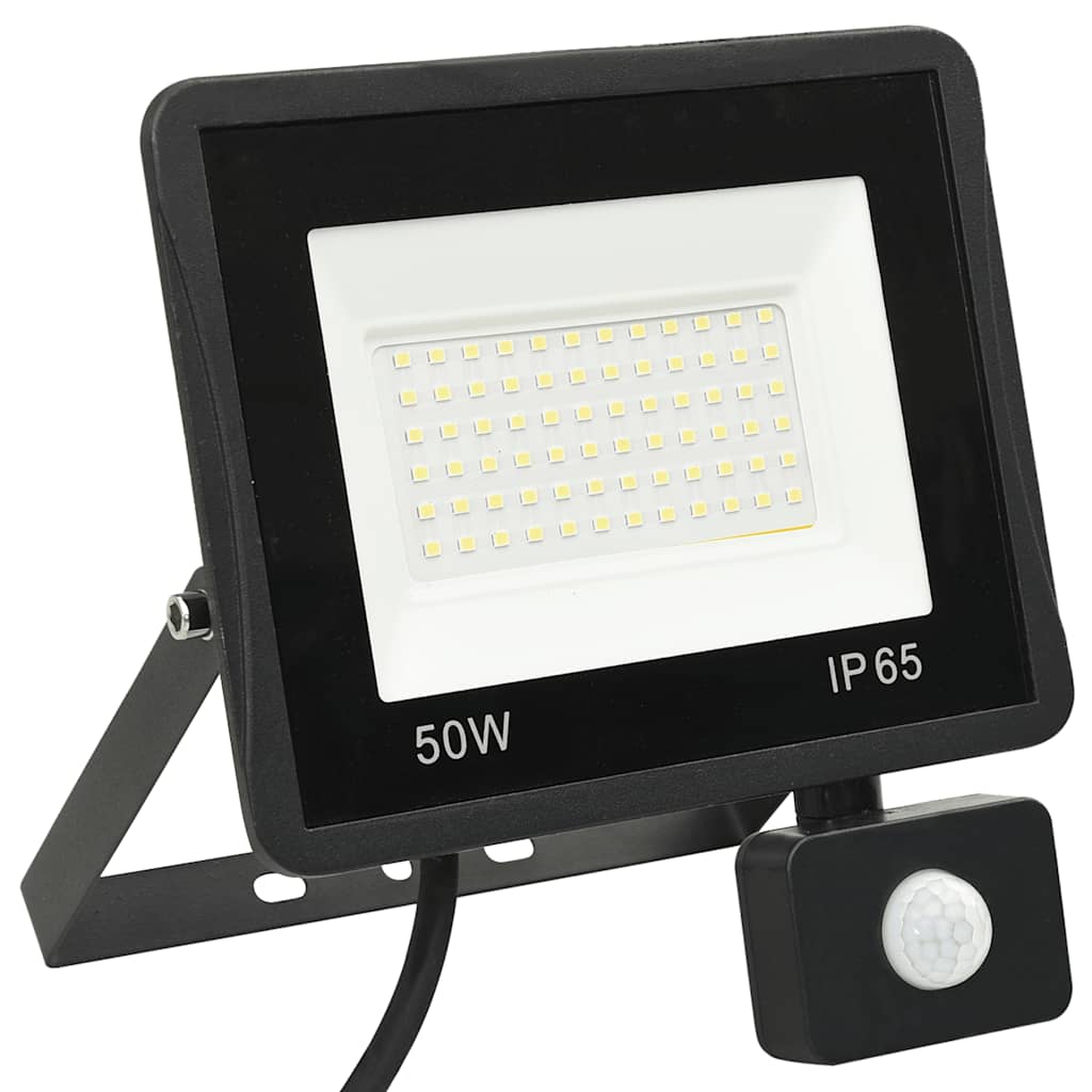 Led-Fluter Mit Sensor 50W Warmweiß