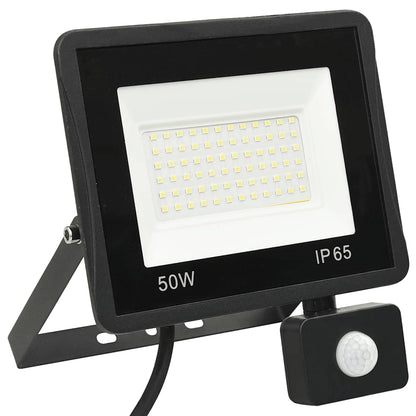 Led-Fluter Mit Sensor 50W Warmweiß