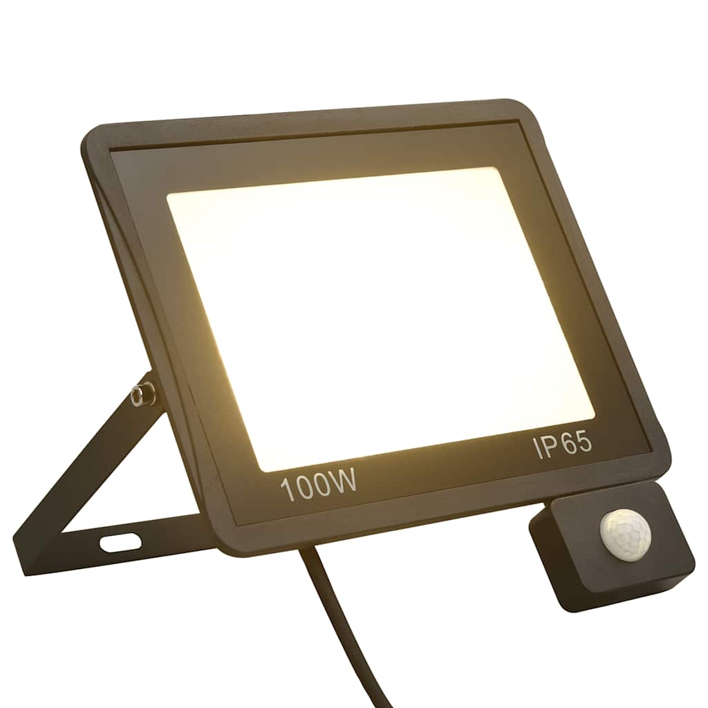 Led-Fluter Mit Sensor 50W Warmweiß