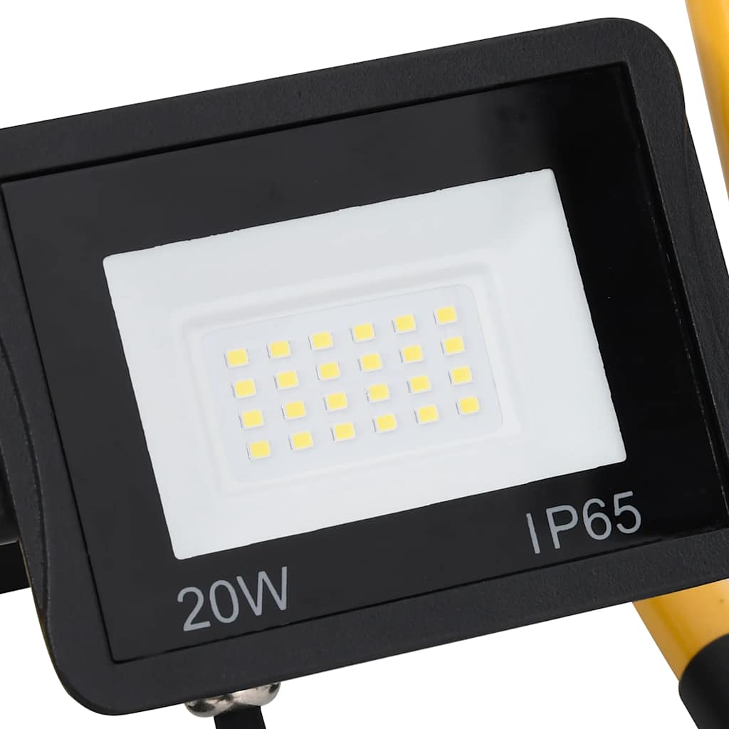 Led-Fluter Mit Handgriff Warmweiß