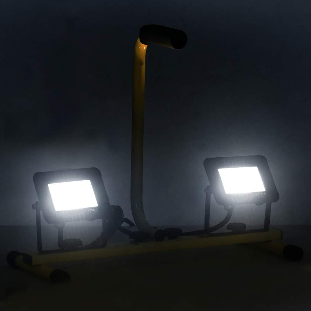 Led-Fluter Mit Handgriff Kaltweiß
