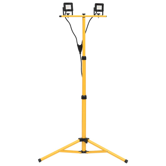 Led-Fluter Mit Stativ Kaltweiß