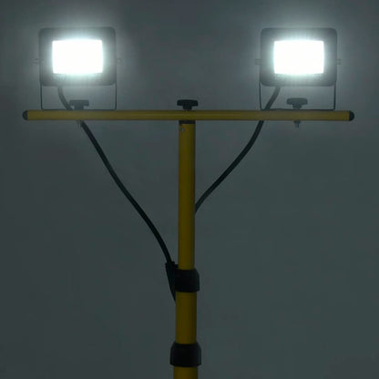 Led-Fluter Mit Stativ Kaltweiß