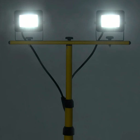 Led-Fluter Mit Stativ Kaltweiß