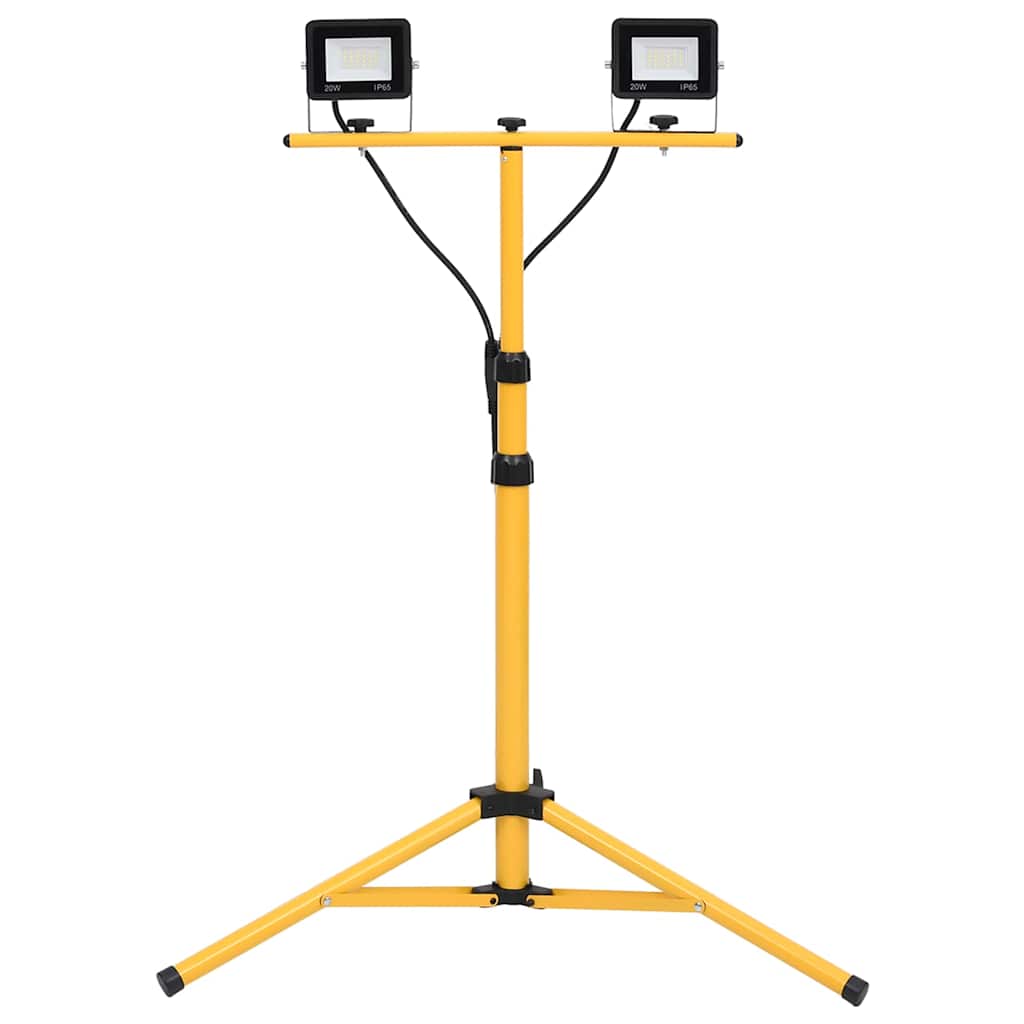 Led-Fluter Mit Stativ Kaltweiß