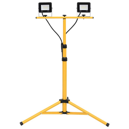 Led-Fluter Mit Stativ Kaltweiß
