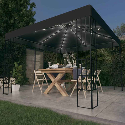 Pavillon Mit Led-Lichterkette