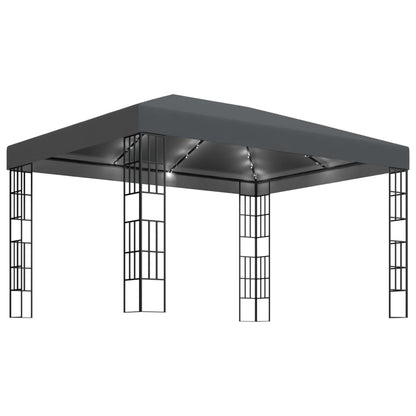 Pavillon Mit Led-Lichterkette