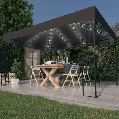 Pavillon Mit Led-Lichterkette