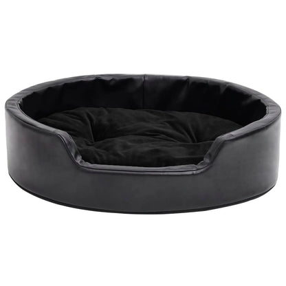Hundebett Plüsch Und Kunstleder