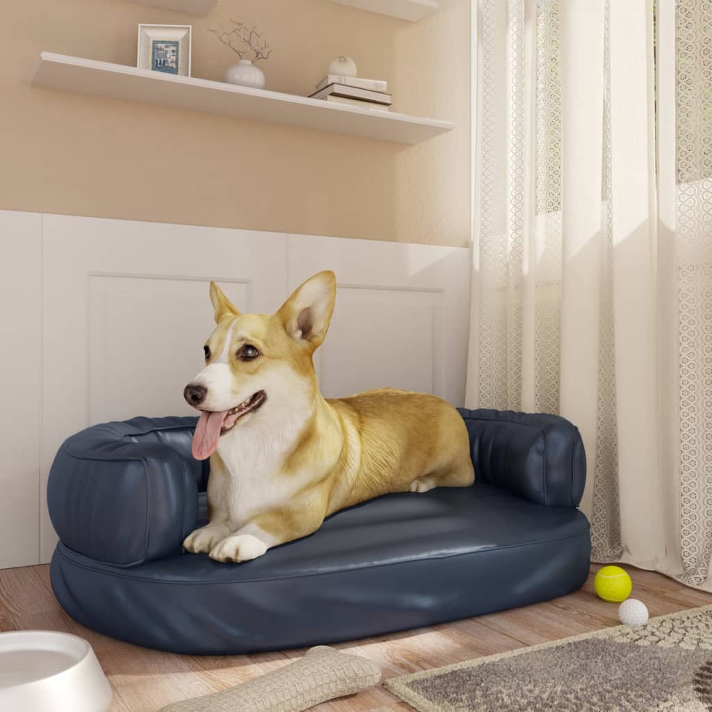 Hundebett Ergonomisch Schaumstoff Kunstleder