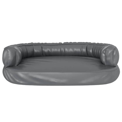 Hundebett Ergonomisch Schaumstoff Kunstleder